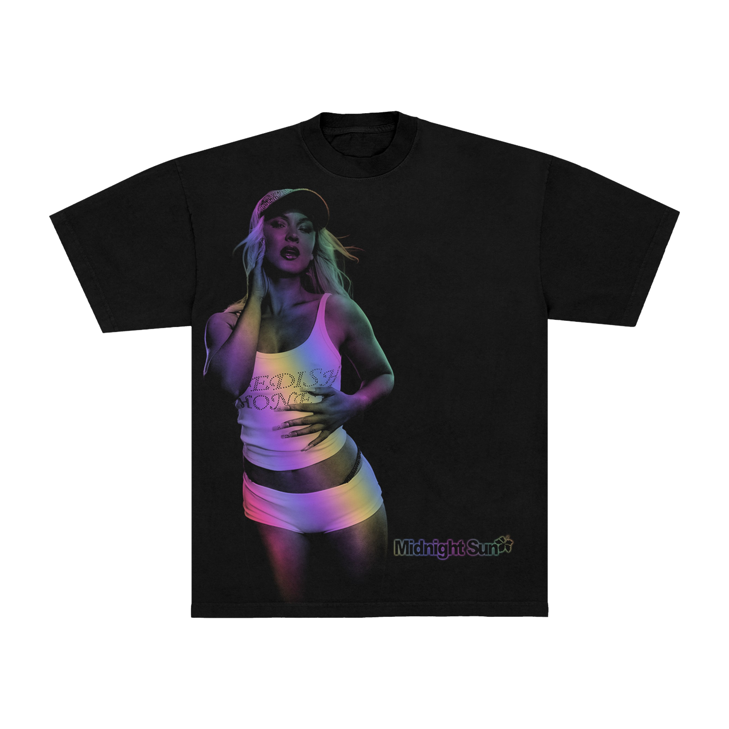 ★GIRLS JUMP THE MIDNIGHT pt ビッグTシャツ★ Midnight Sun Photo Tour Tee – Zara Larsson US
