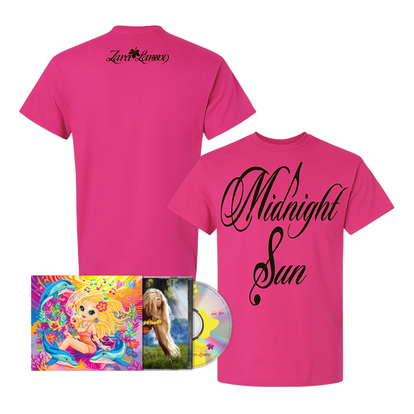 Midnight Sun (Lisa Frank Edition) CD + Midnight Sun Tee - Zara