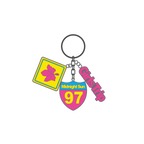 Girls Trip Charm Keychain