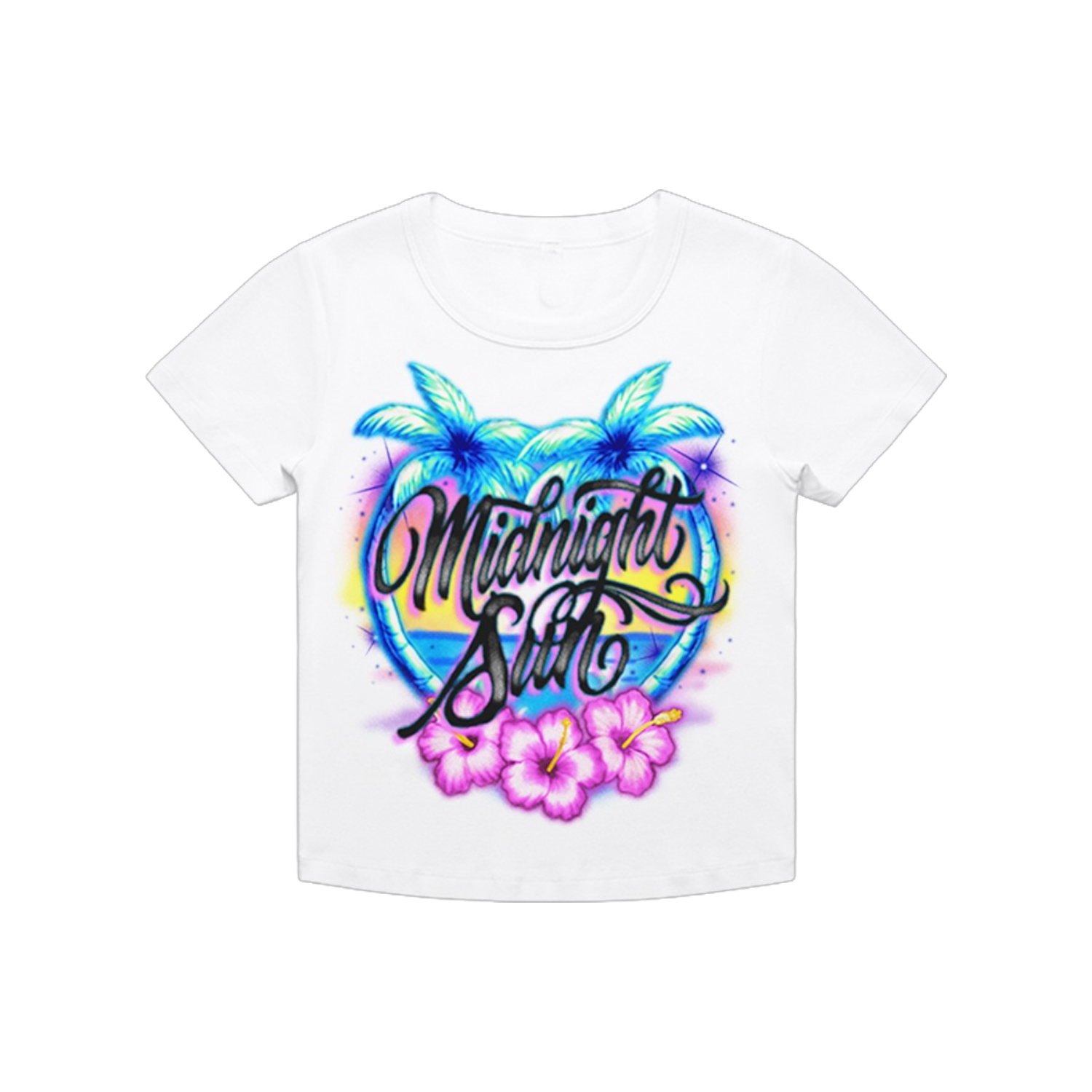 Midnight Sun Women's Baby Tee