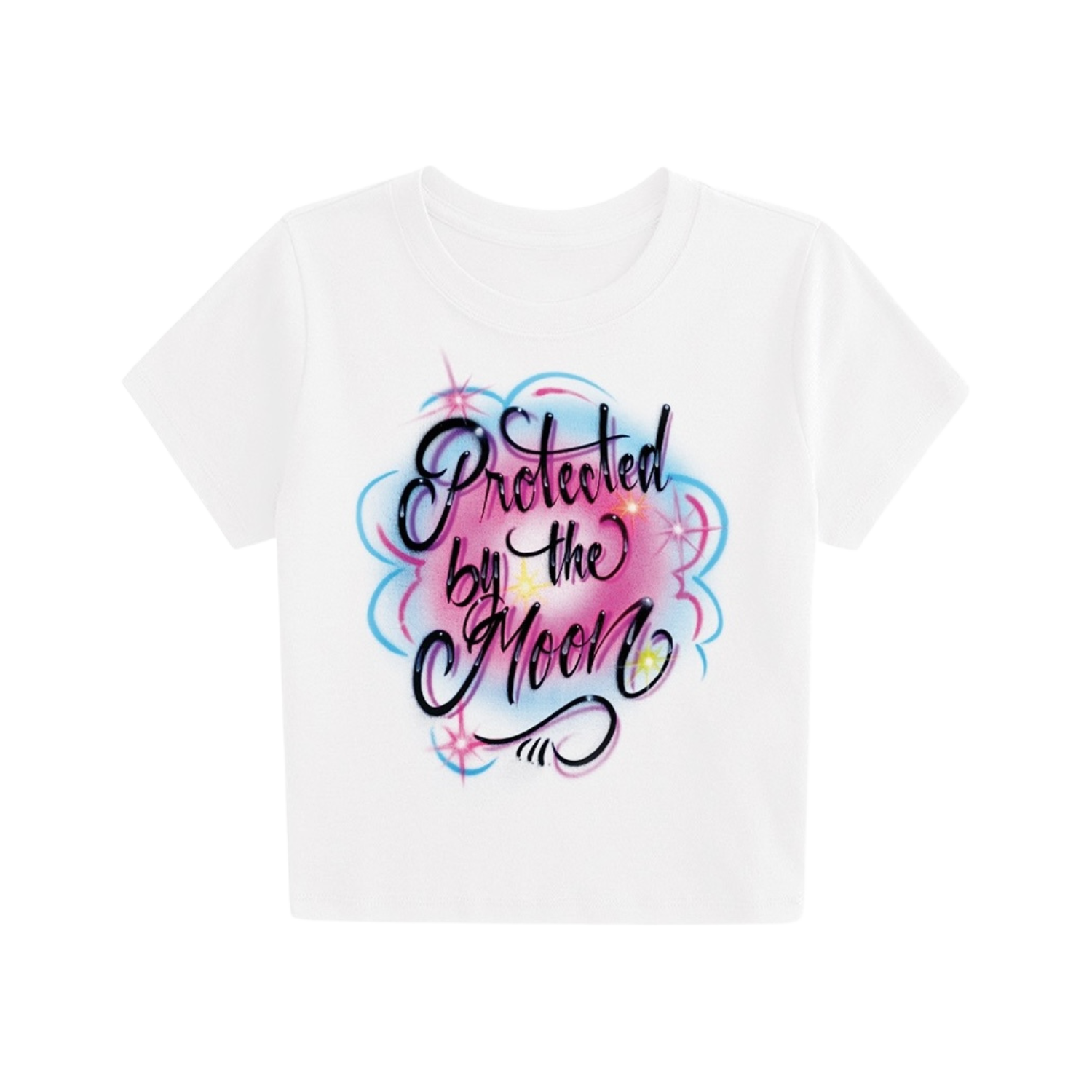 Protected By The Moon Baby Rib Tee